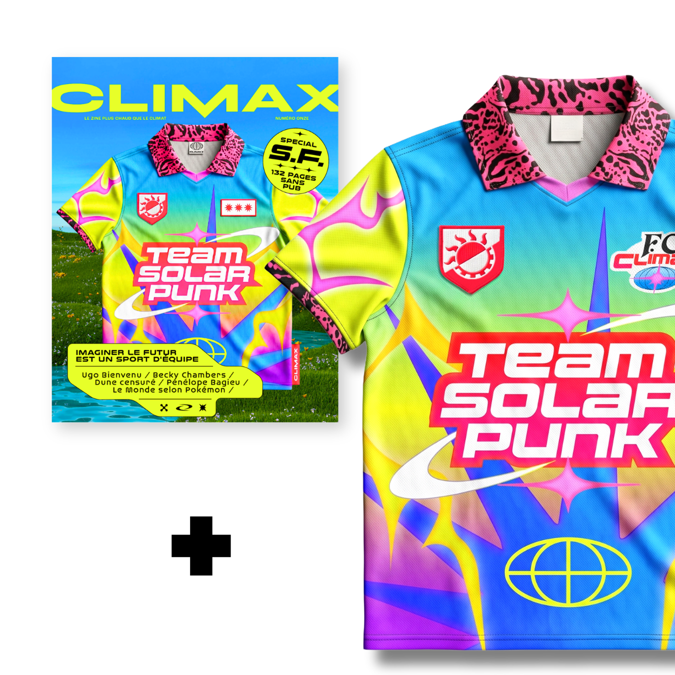 Maillot Climax « Team Solarpunk » (édition limitée) + Climax vol. 11