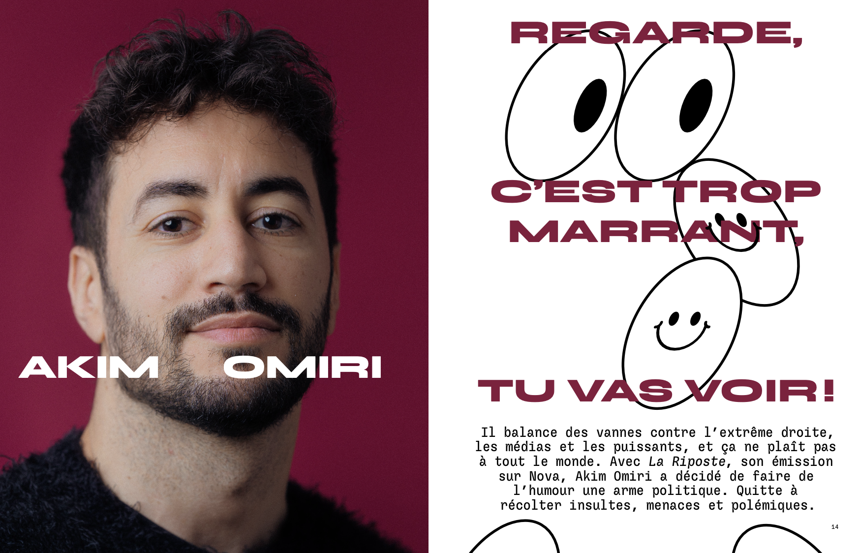 Interview Akim Omiri