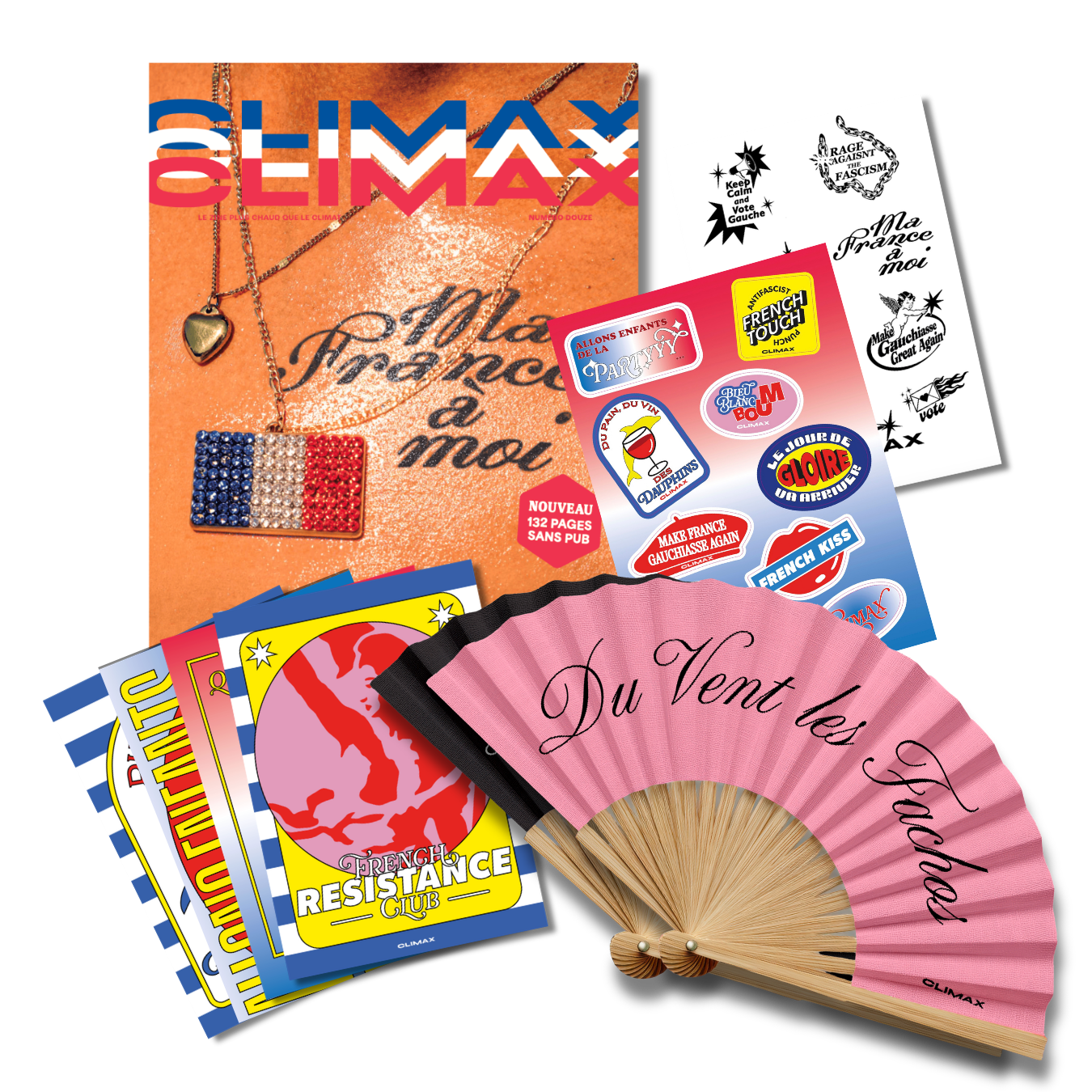 Climax vol. 12 « Ma France à moi » + le pack complet