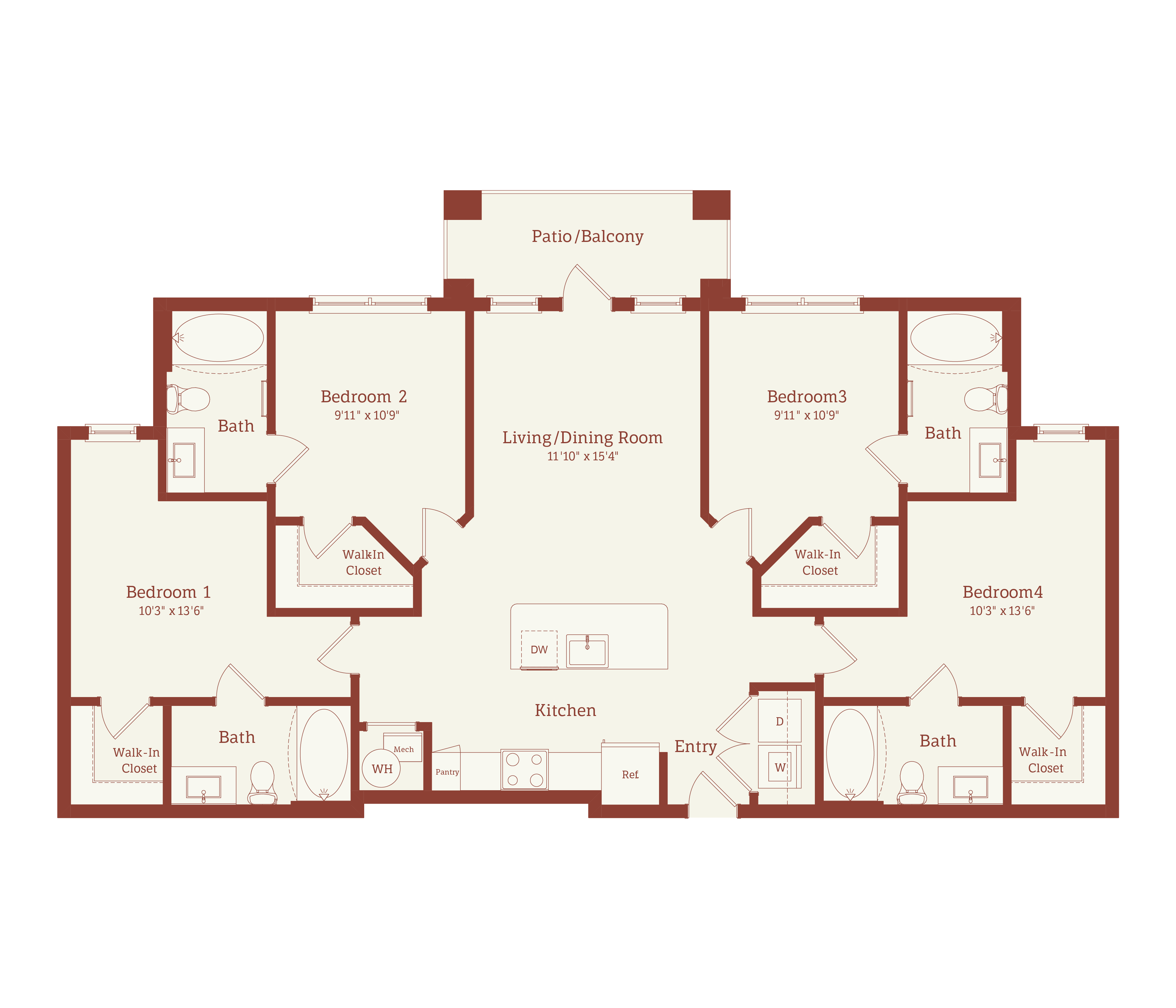 D1 Floor Plan