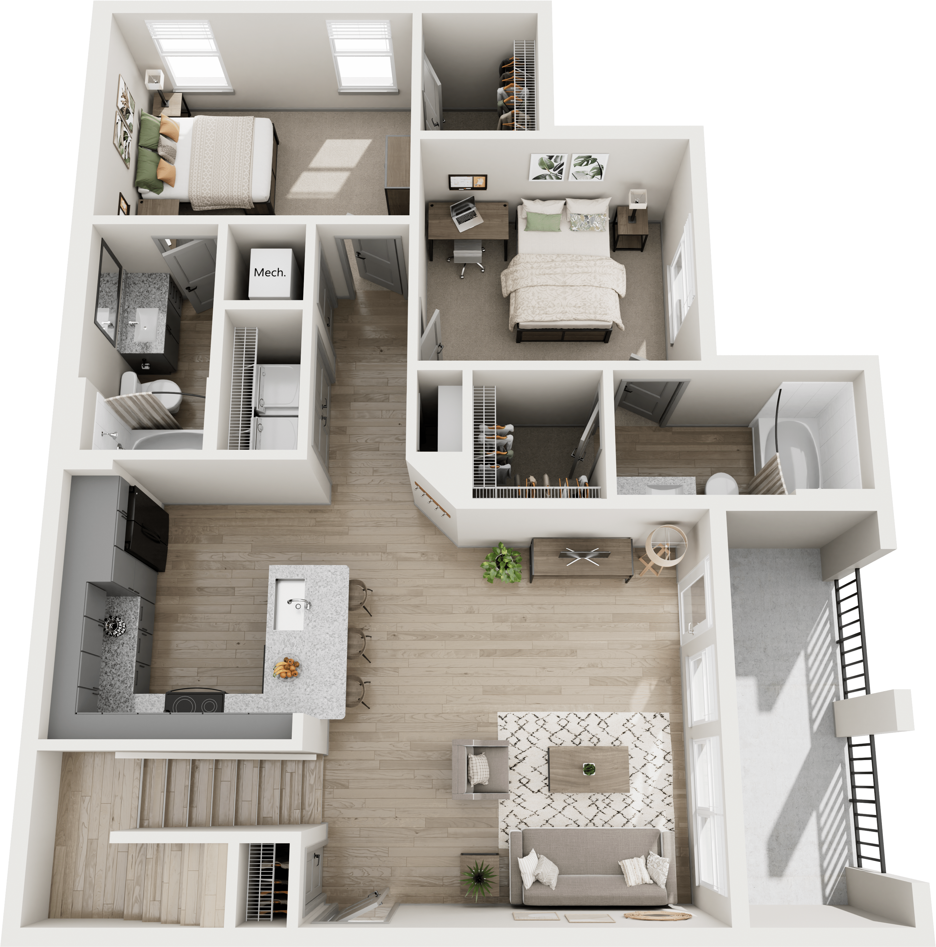 E2 Floor Plan
