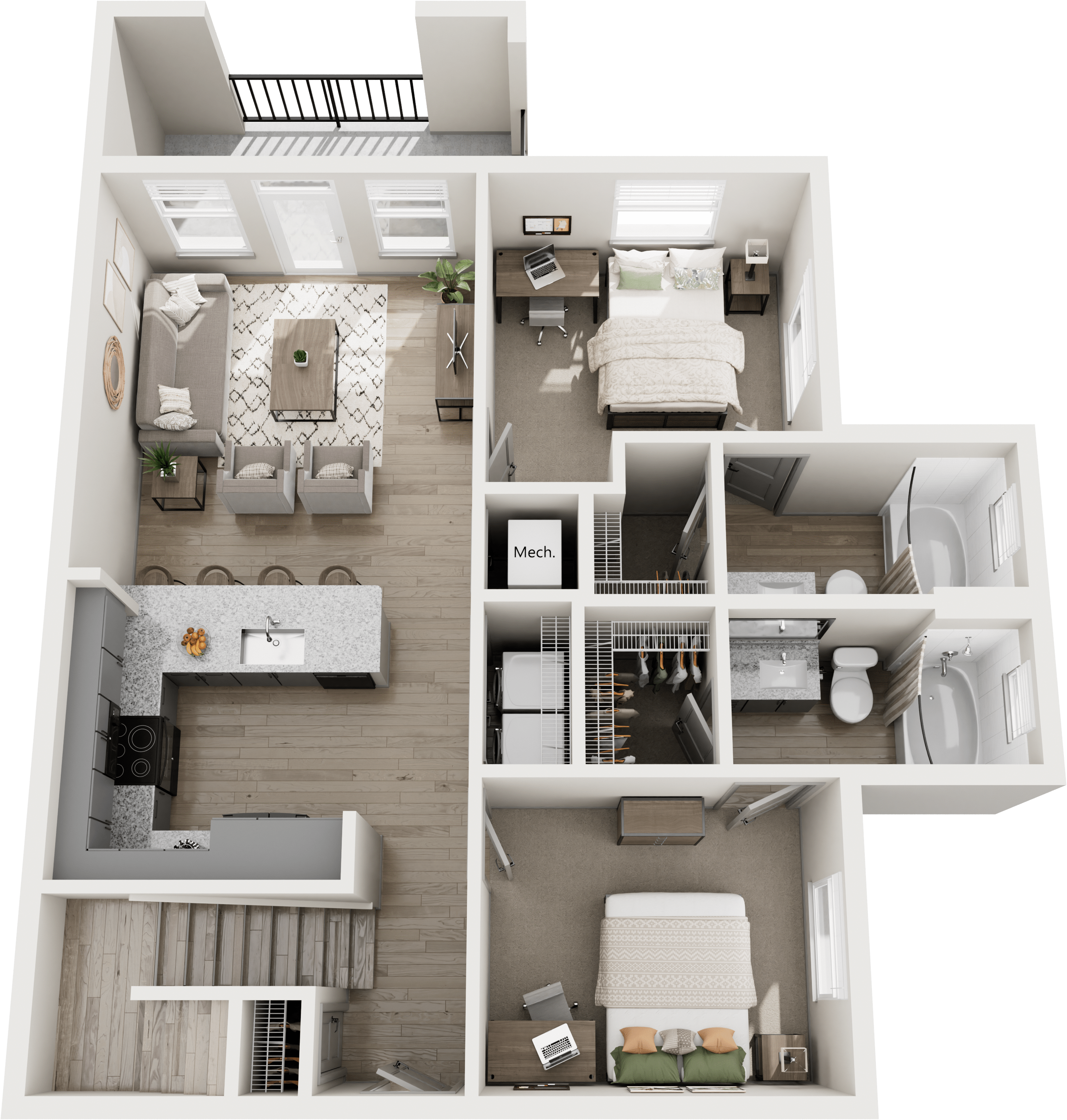 E1 Floor Plan