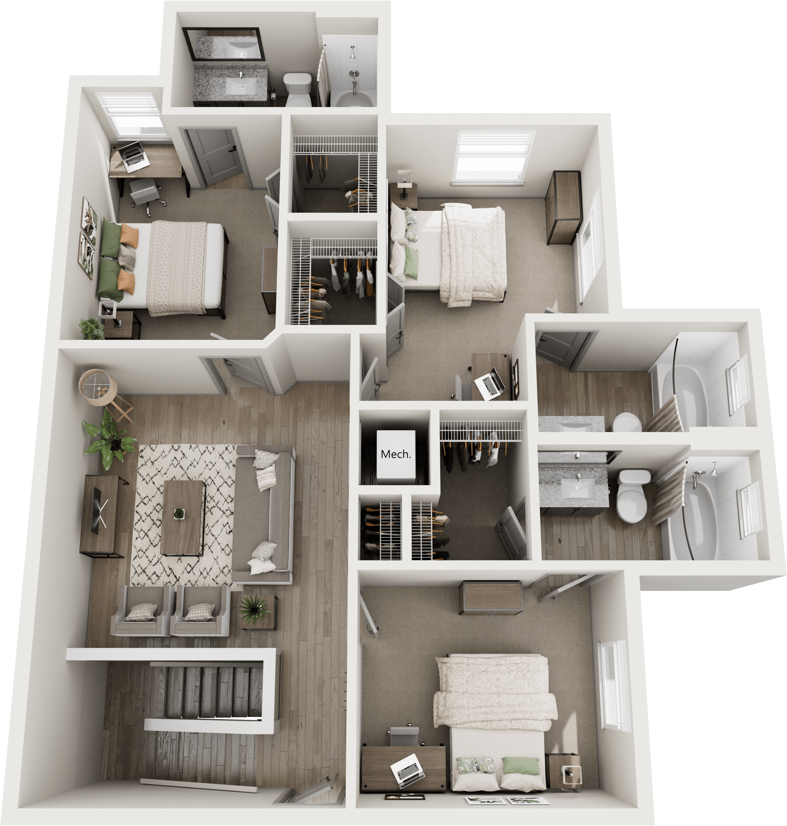 E1 Floor Plan