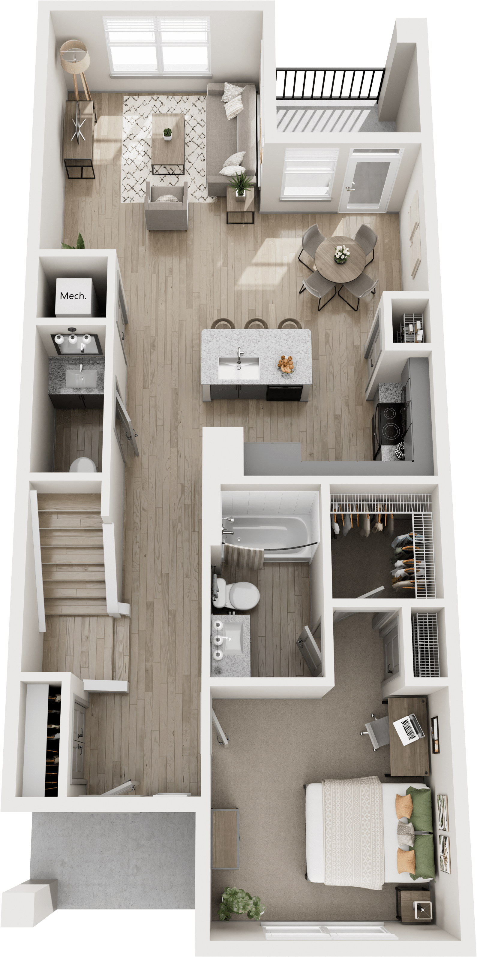 C1 first floor Floor Plan