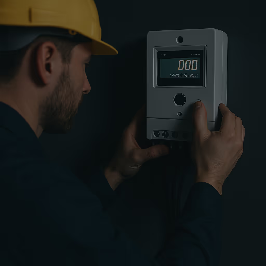 montare smart meter