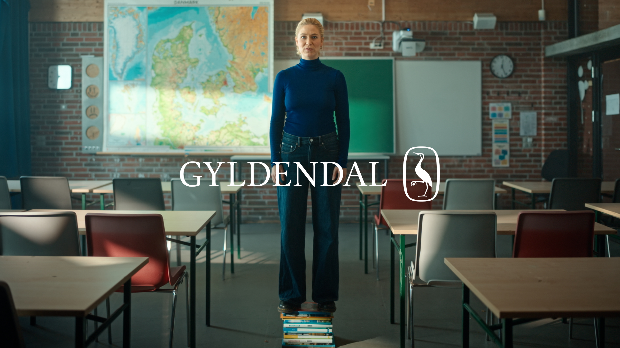 Gyldendal - Grundbogen Branding Campaign
