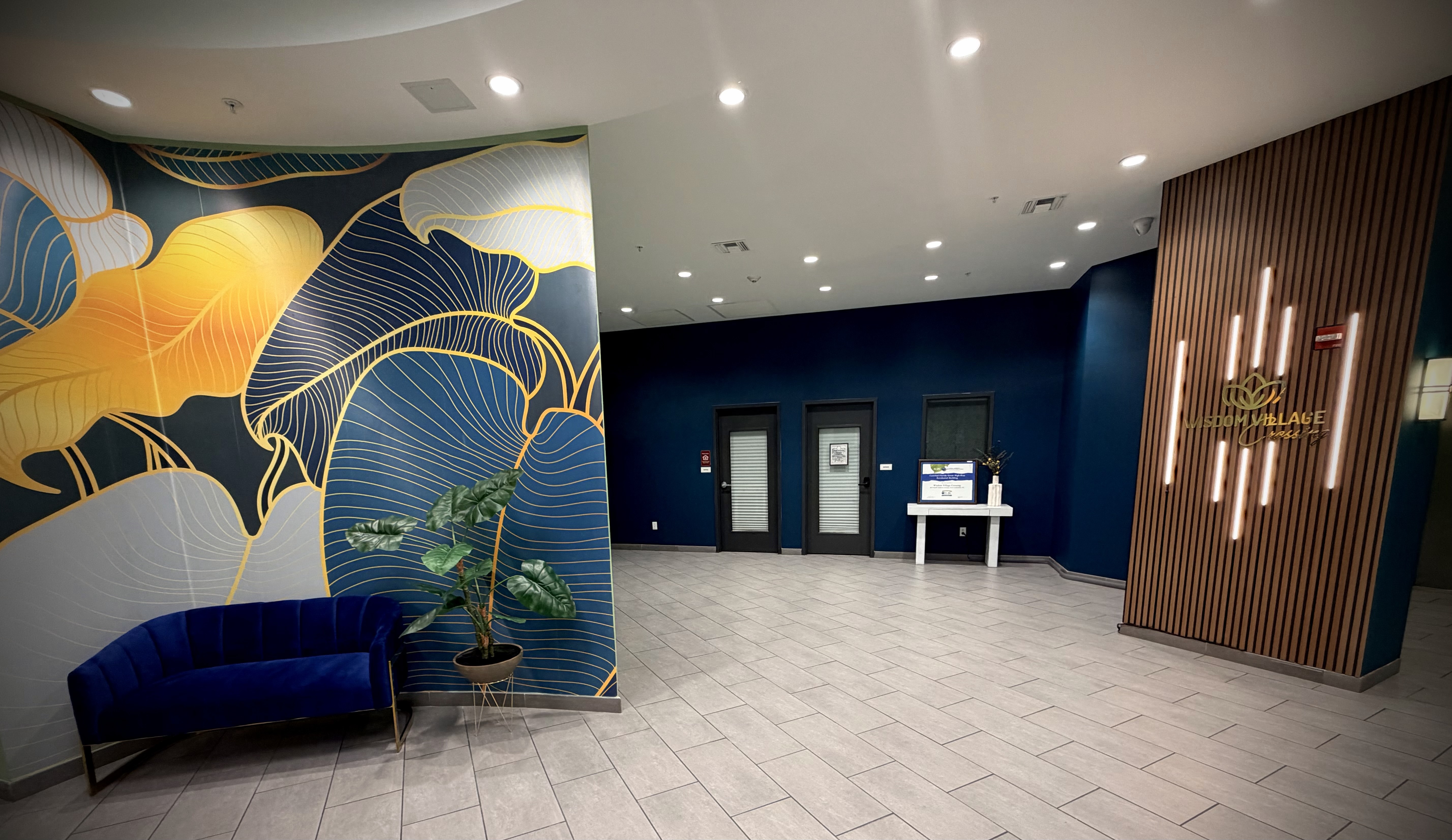 Lobby entrance