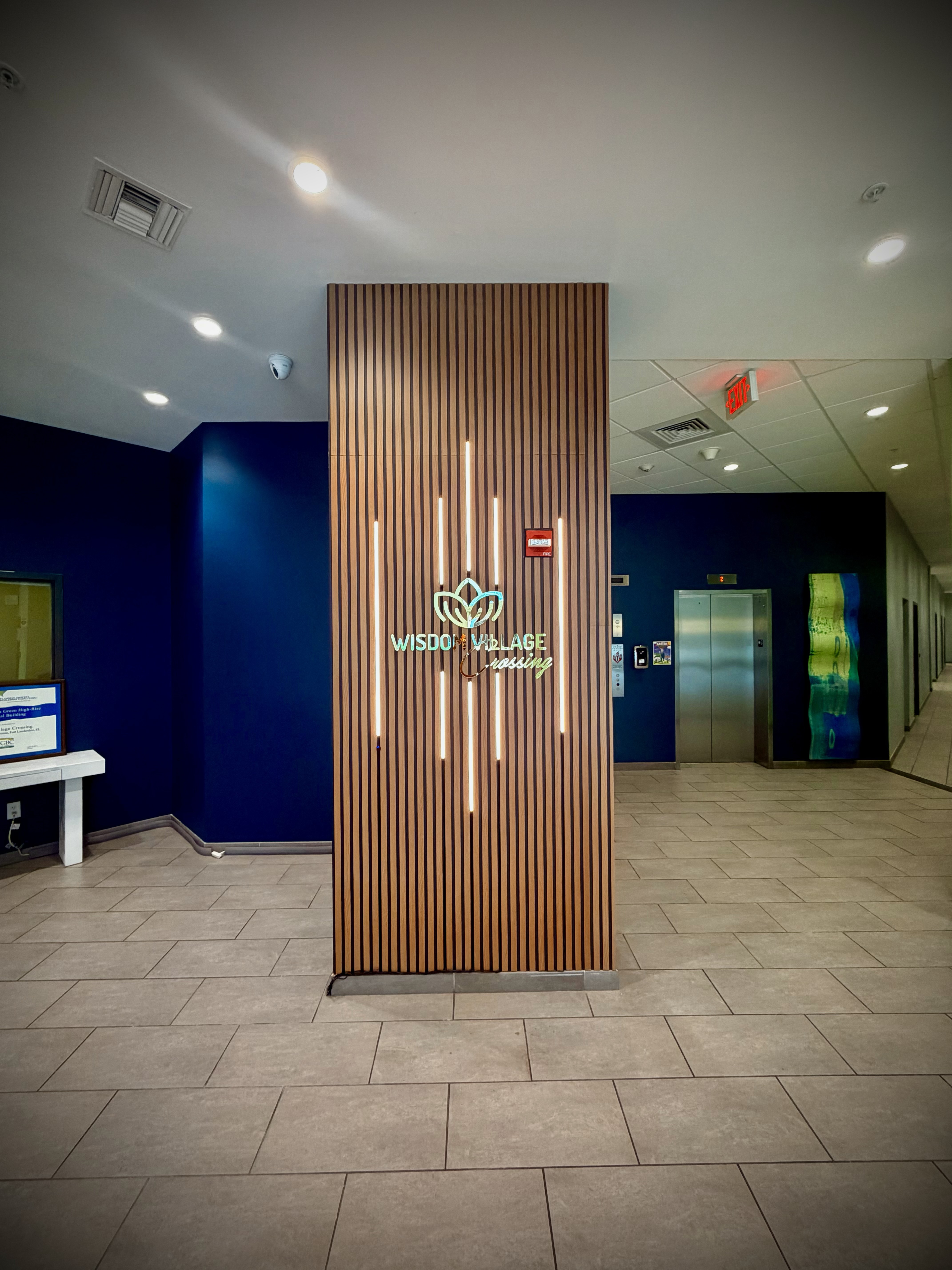Lobby entrance