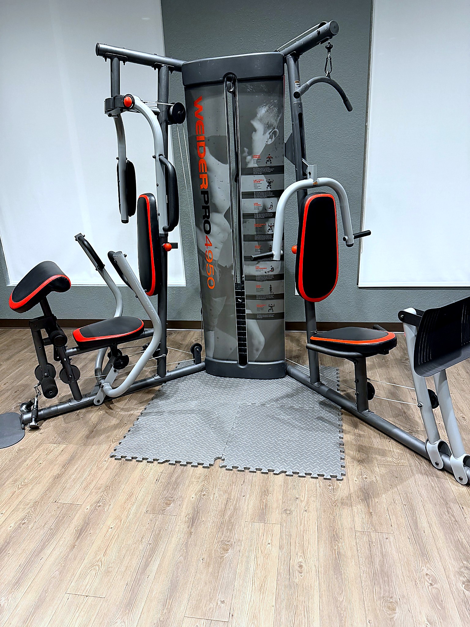 Gym weight machine