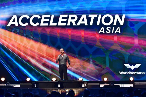Marc in Asia during an event