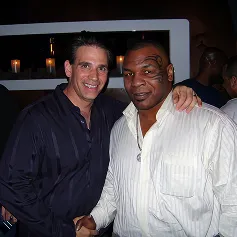 Marc with Mike Tyson