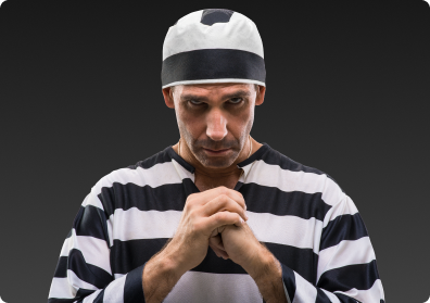 MARC IN A PRISON UNIFORM