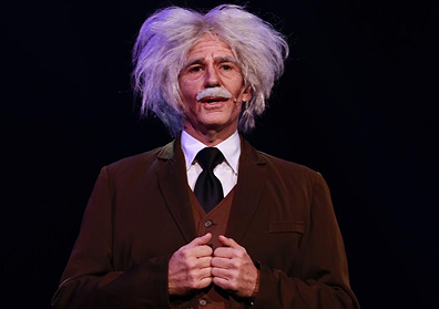 MARC DRESSED UP LIKE ALBERT EINSTEIN