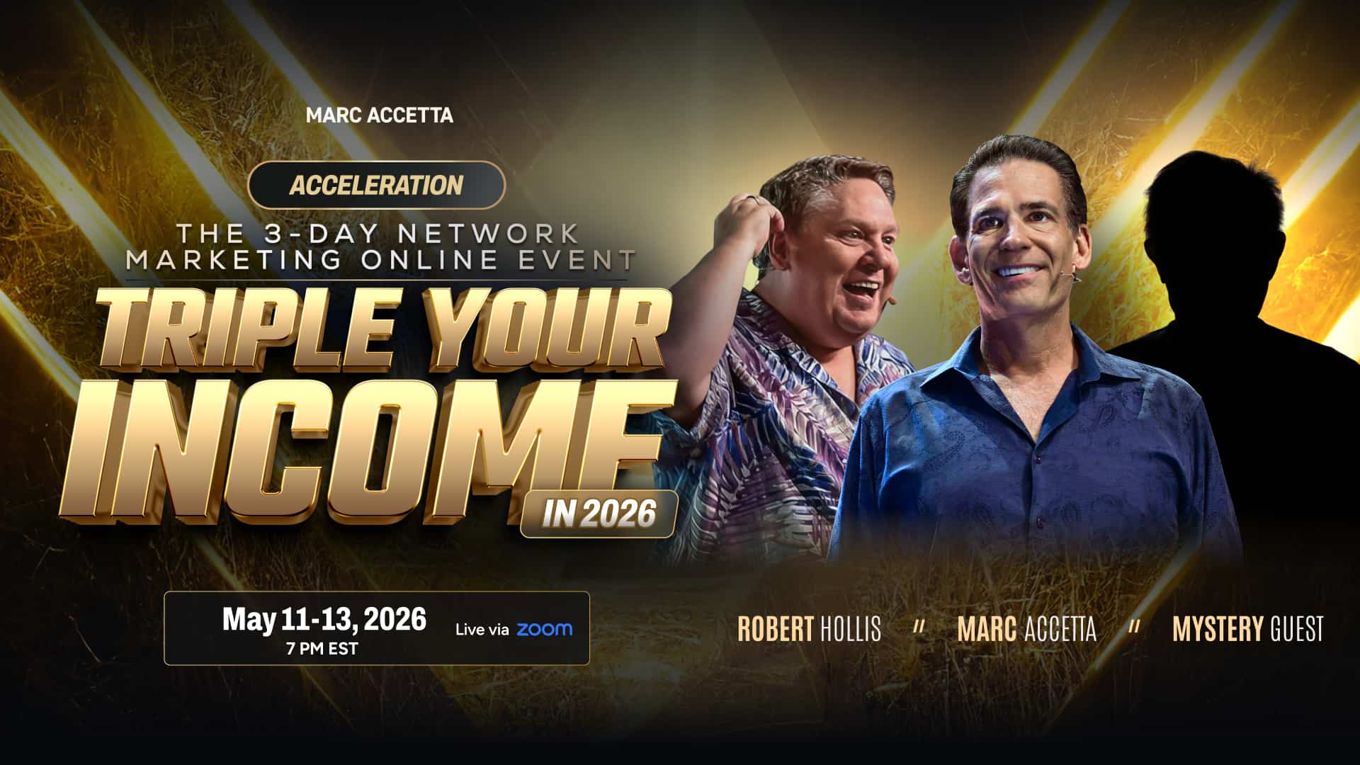 Marc Accetta Acceleration Event
