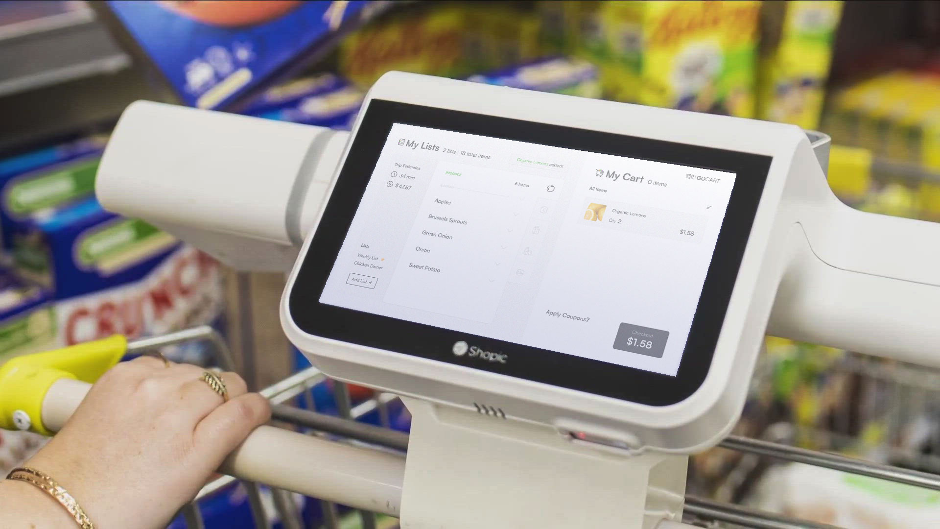 Wegmans Smart Cart Project Thumbnail 