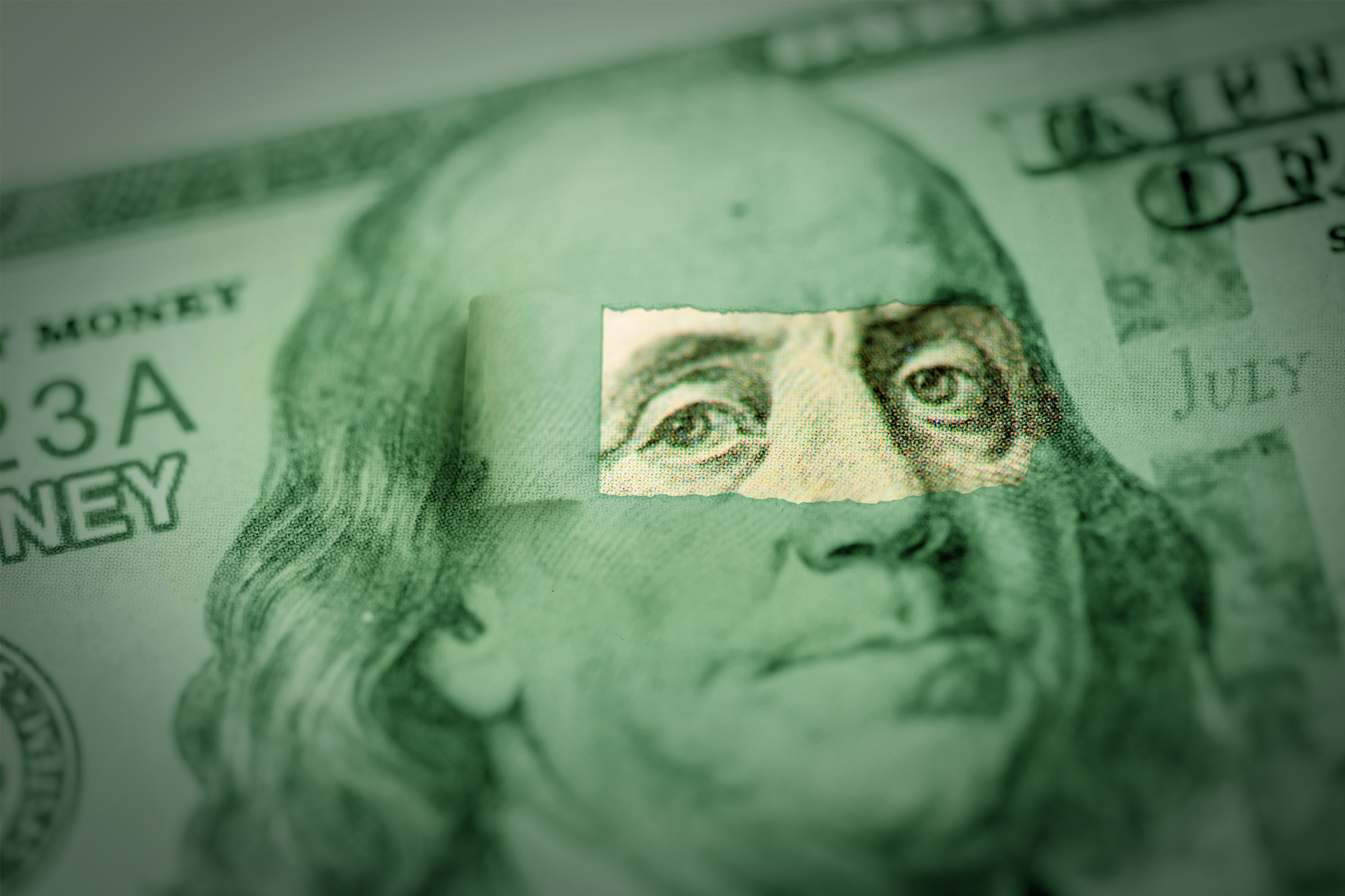 Corporate Treasury - Ben Franklin Dollar Bill