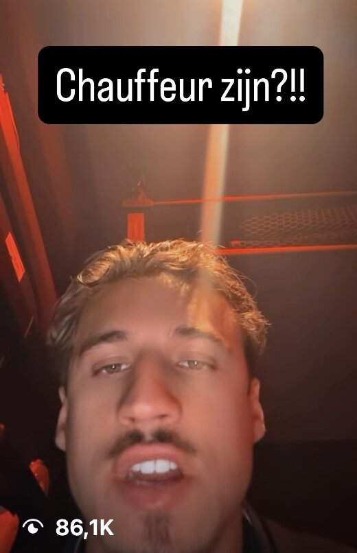 Chauffeur zijn is leuk!!