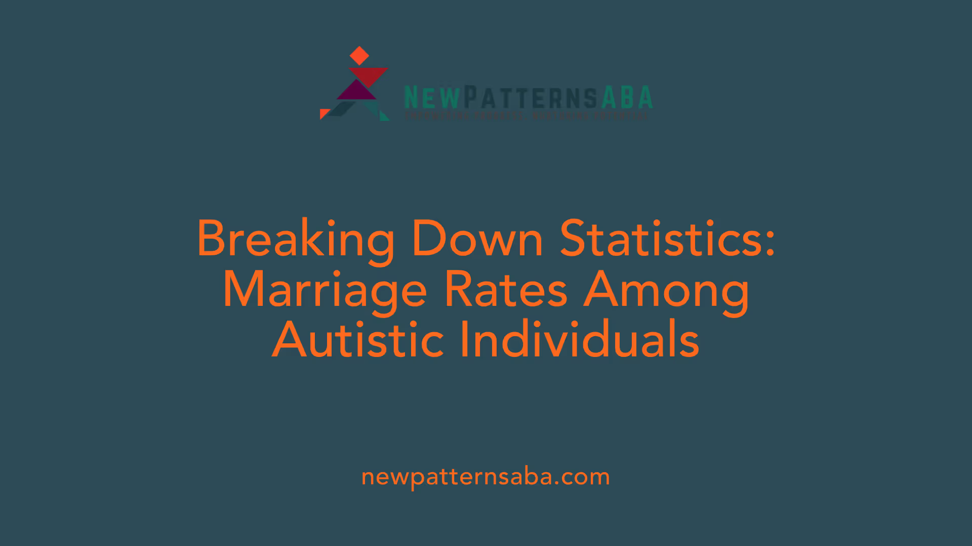 Breaking Down Statistics: Marriage Rates Among Autistic Individuals