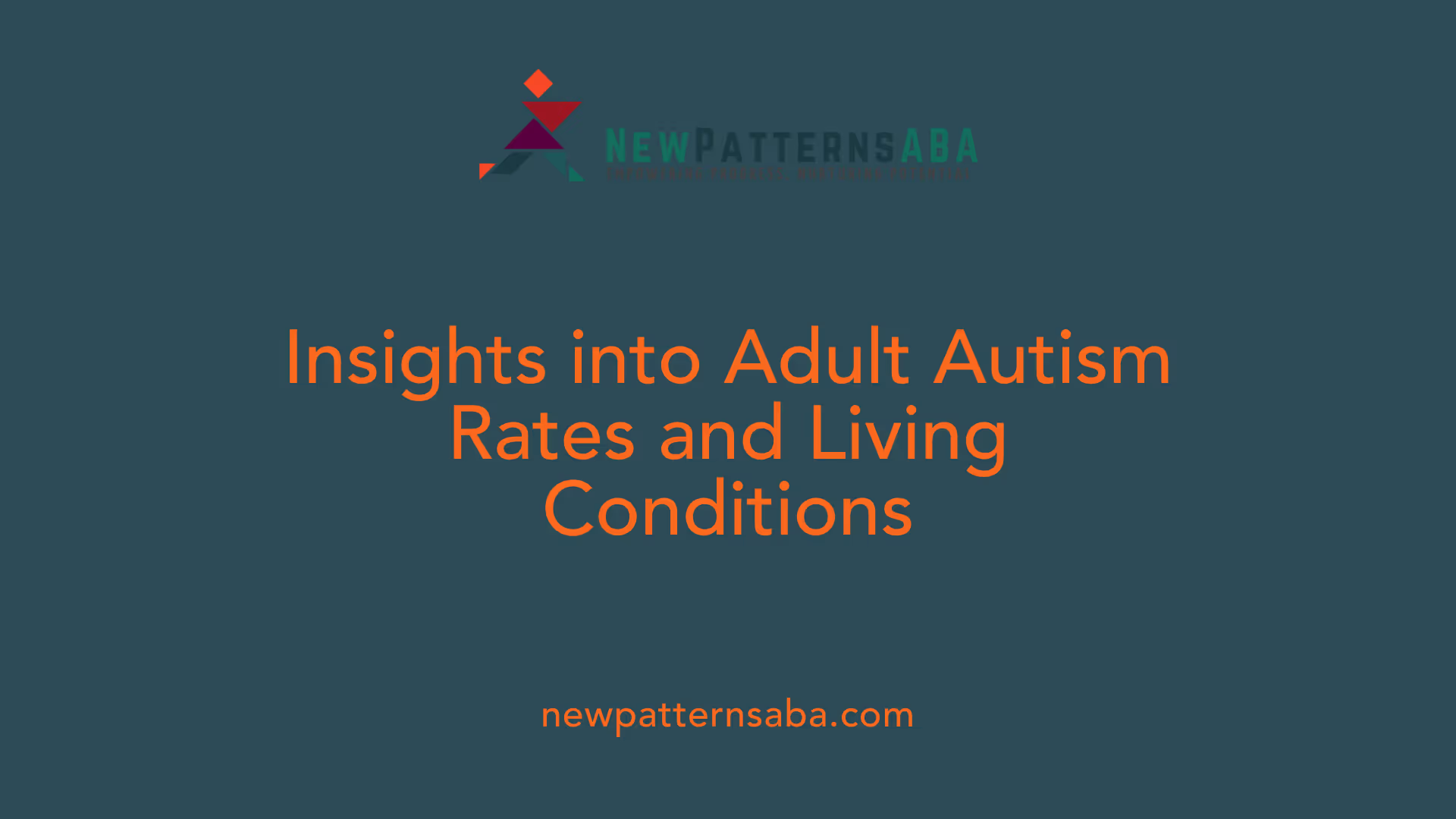 Insights into Adult Autism Rates and Living Conditions