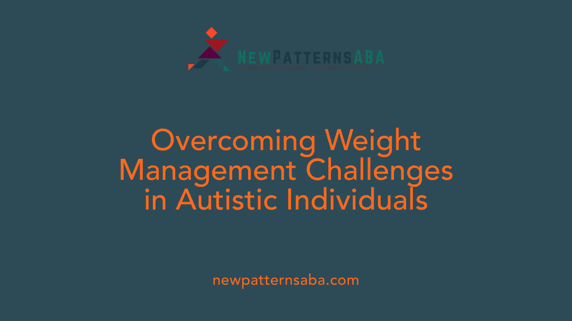 Overcoming Weight Management Challenges in Autistic Individuals