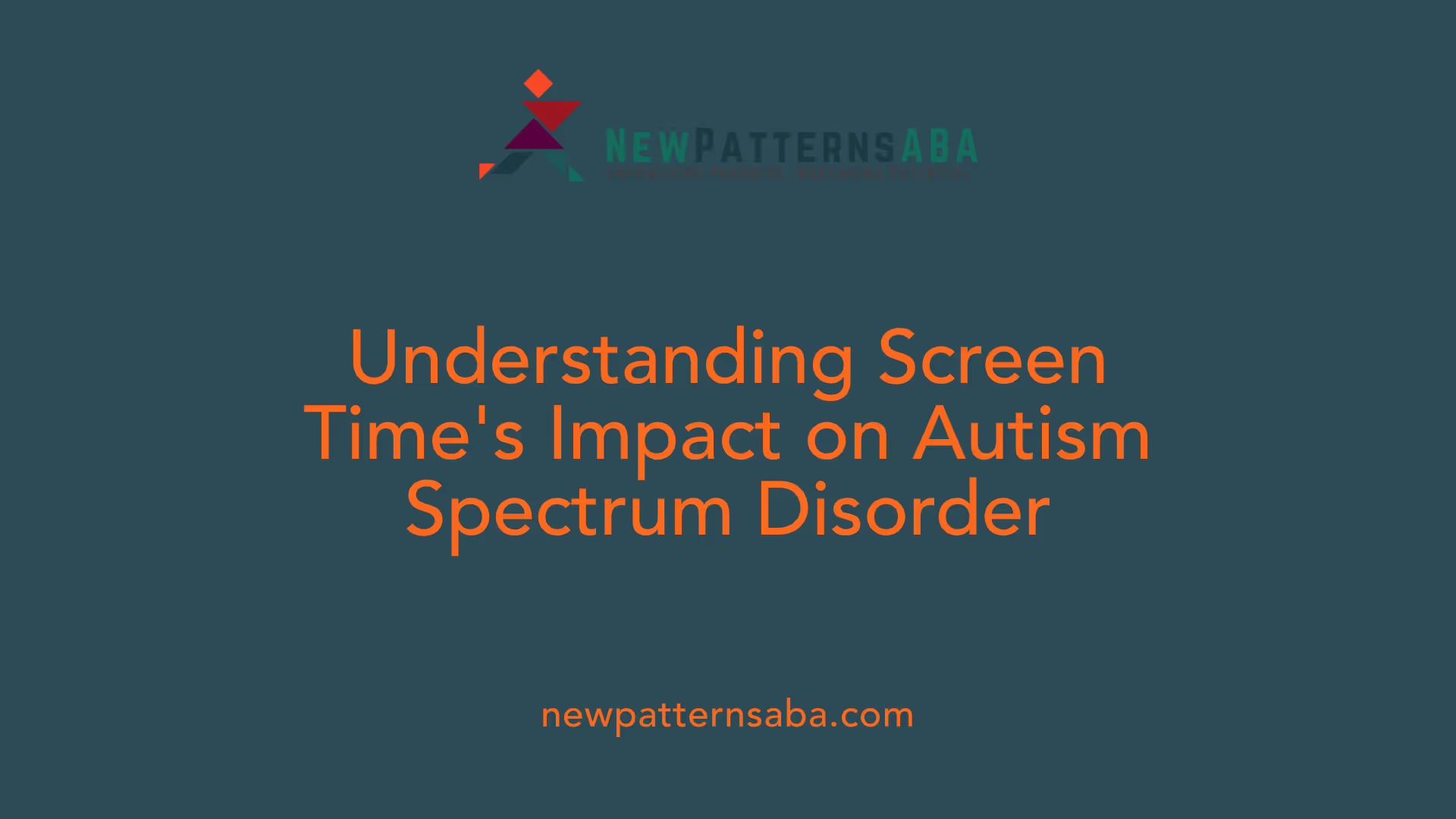Understanding Screen Time's Impact on Autism Spectrum Disorder