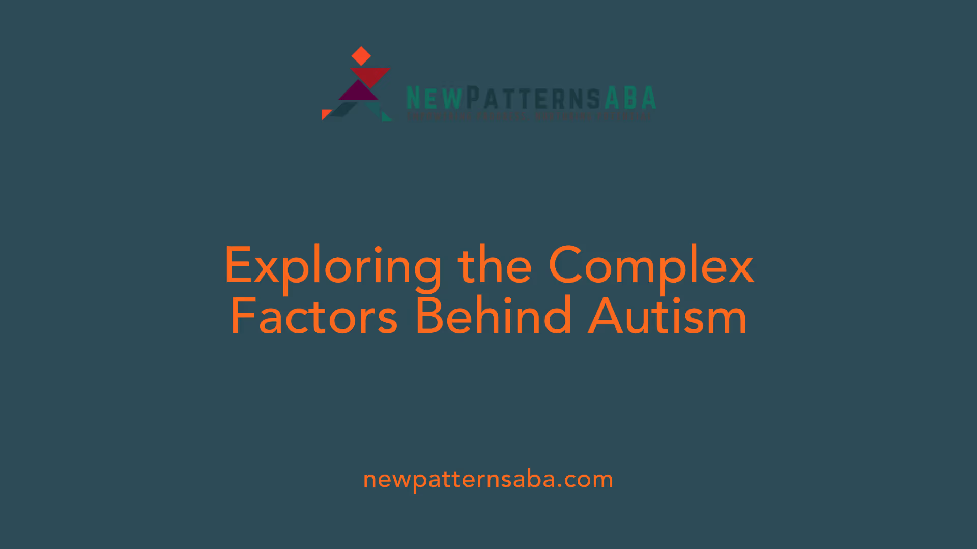 Exploring the Complex Factors Behind Autism