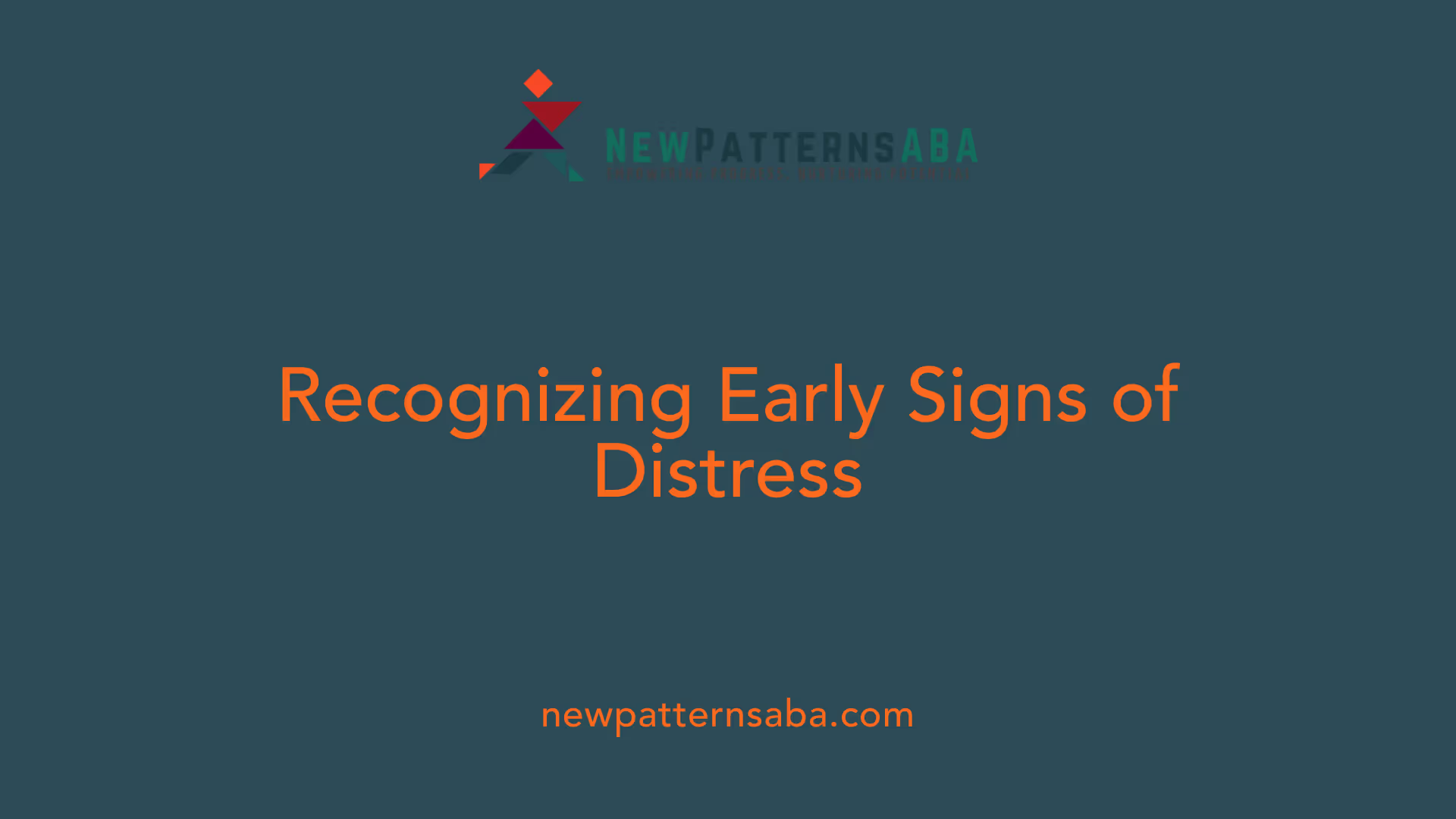 Recognizing Early Signs of Distress