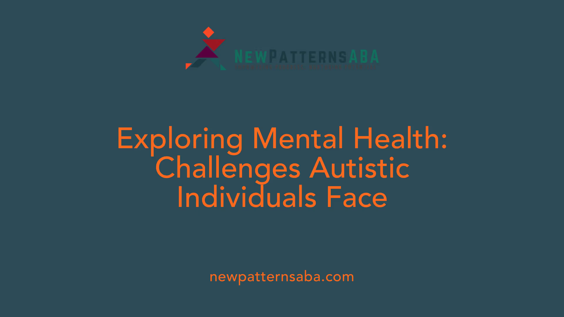 Exploring Mental Health: Challenges Autistic Individuals Face