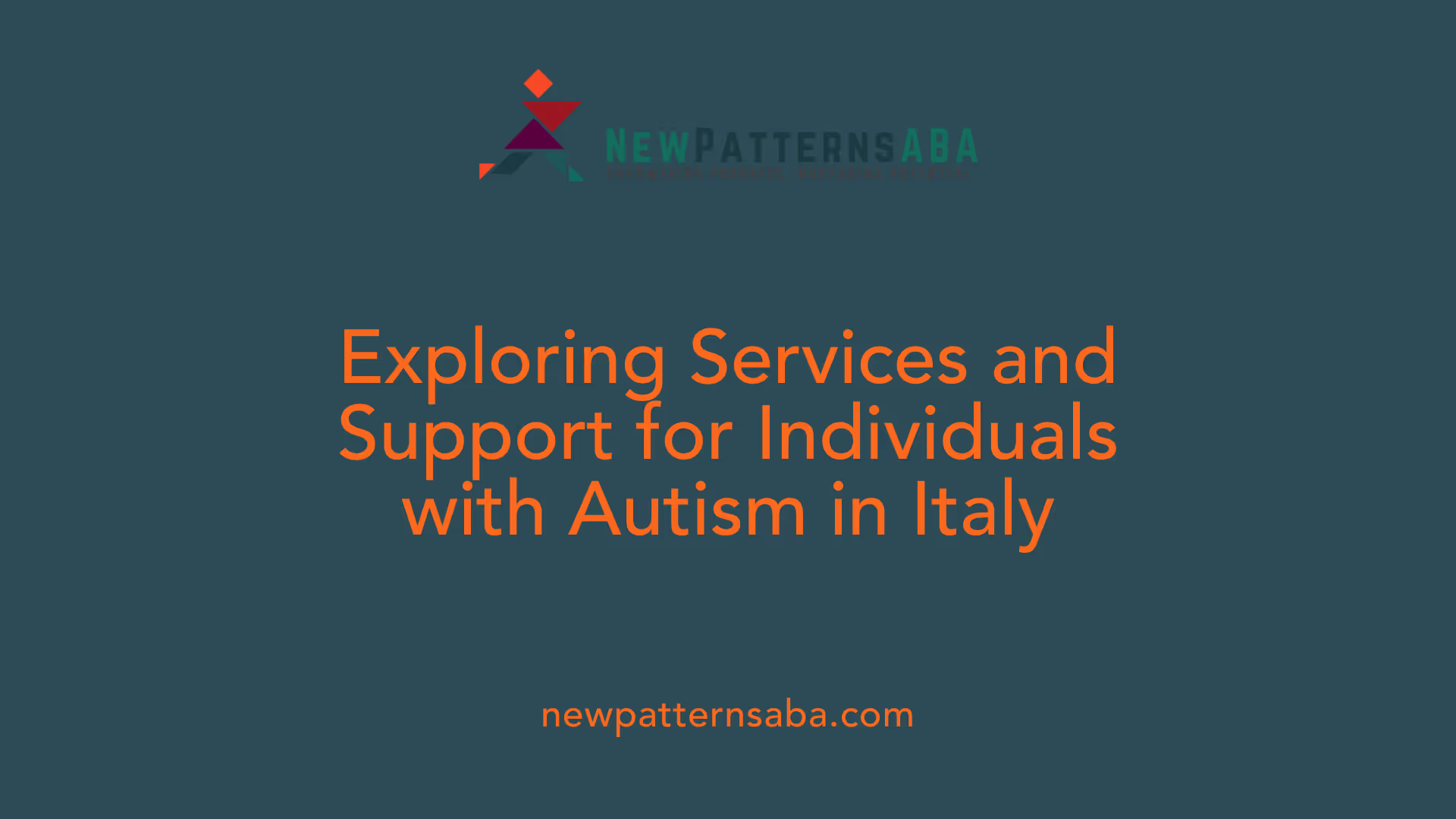 Exploring Services and Support for Individuals with Autism in Italy
