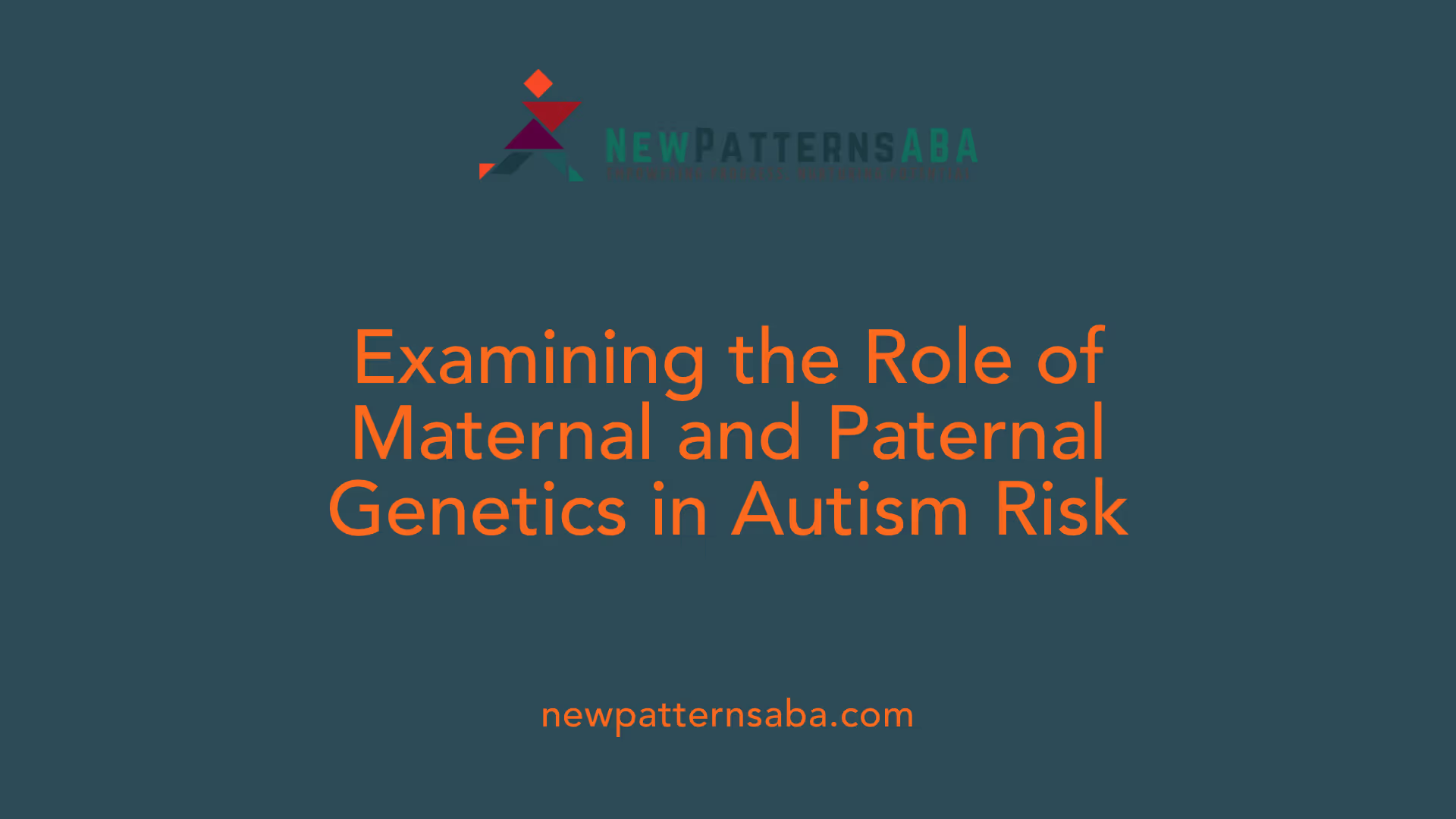 Examining the Role of Maternal and Paternal Genetics in Autism Risk