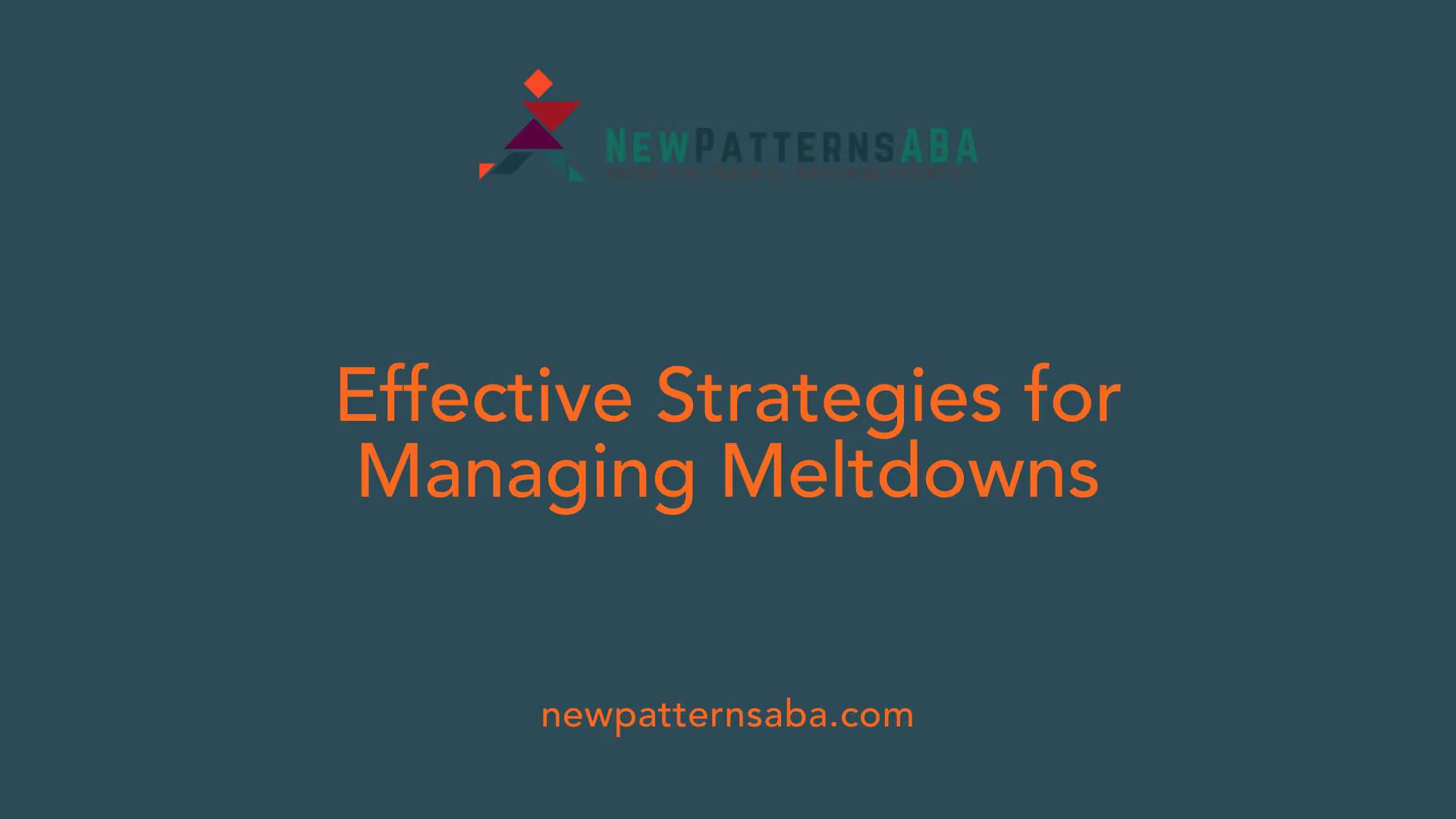 Effective Strategies for Managing Meltdowns