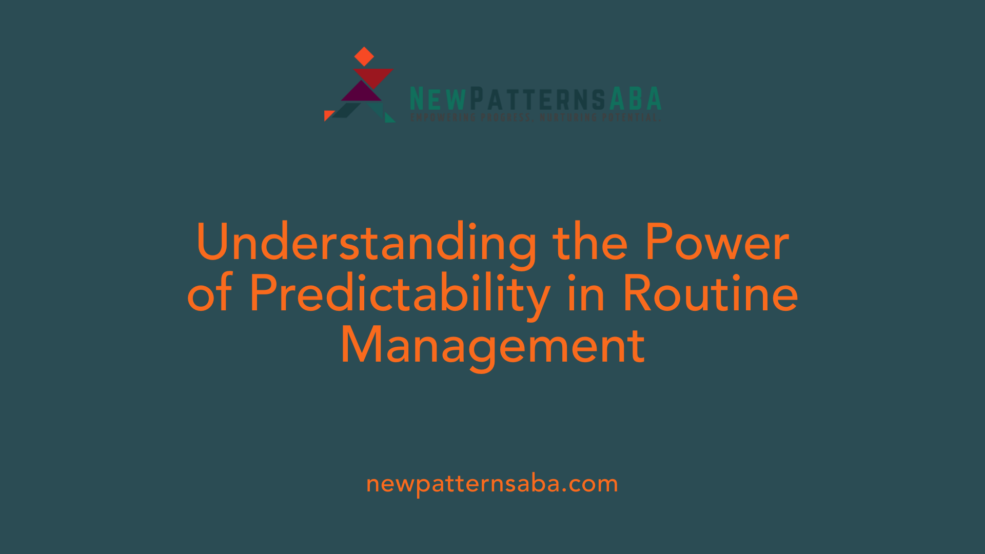 Understanding the Power of Predictability in Routine Management