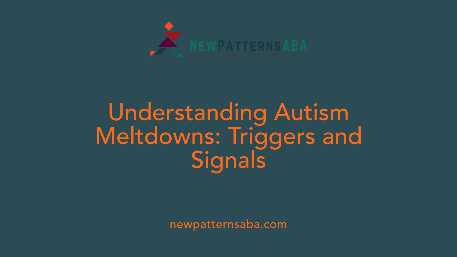 Understanding Autism Meltdowns: Triggers and Signals