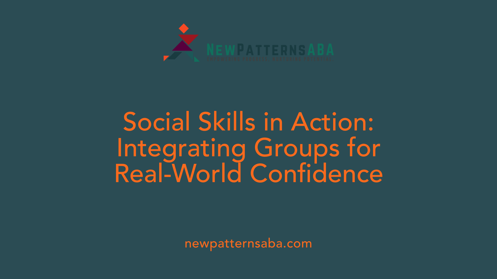 Social Skills in Action: Integrating Groups for Real-World Confidence