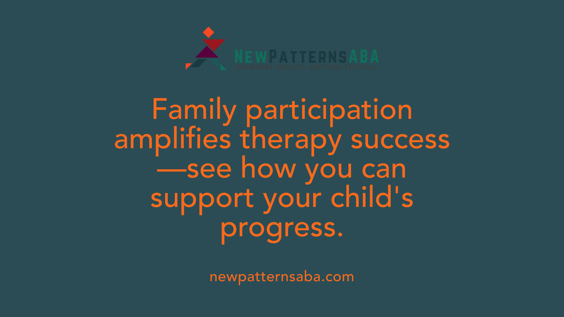 Family participation amplifies therapy success—see how you can support your child's progress.