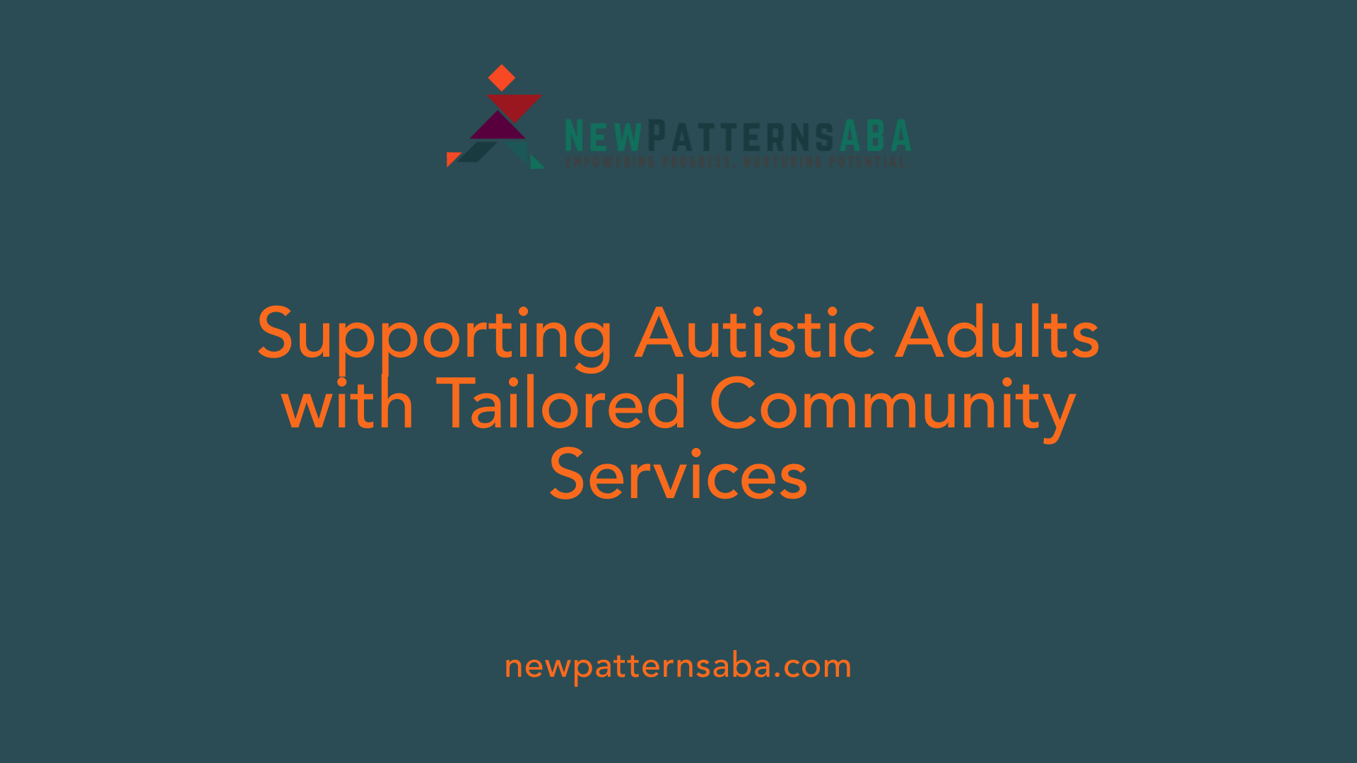 Supporting Autistic Adults with Tailored Community Services