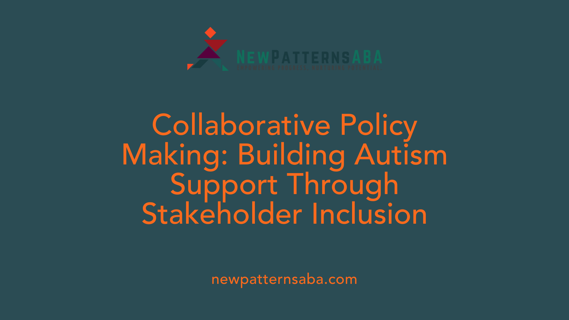 Collaborative Policy Making: Building Autism Support Through Stakeholder Inclusion