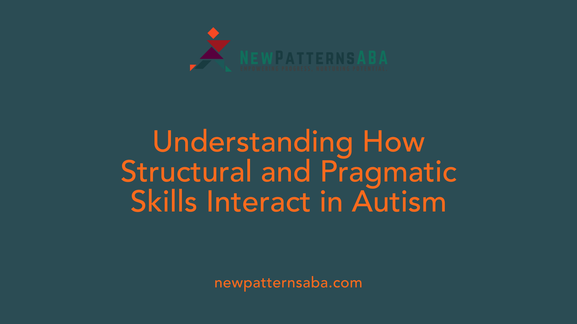 Understanding How Structural and Pragmatic Skills Interact in Autism