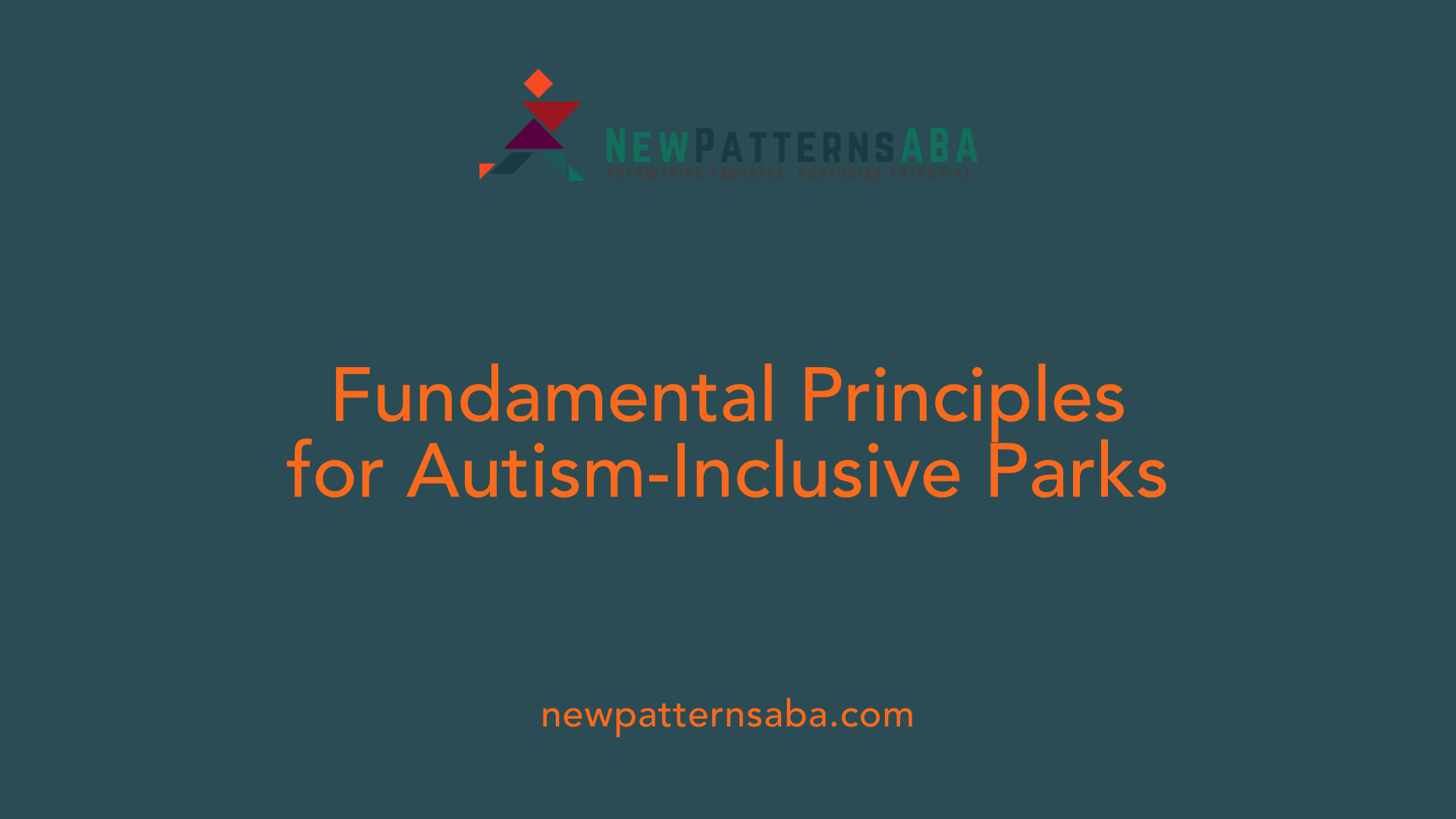 Fundamental Principles for Autism-Inclusive Parks