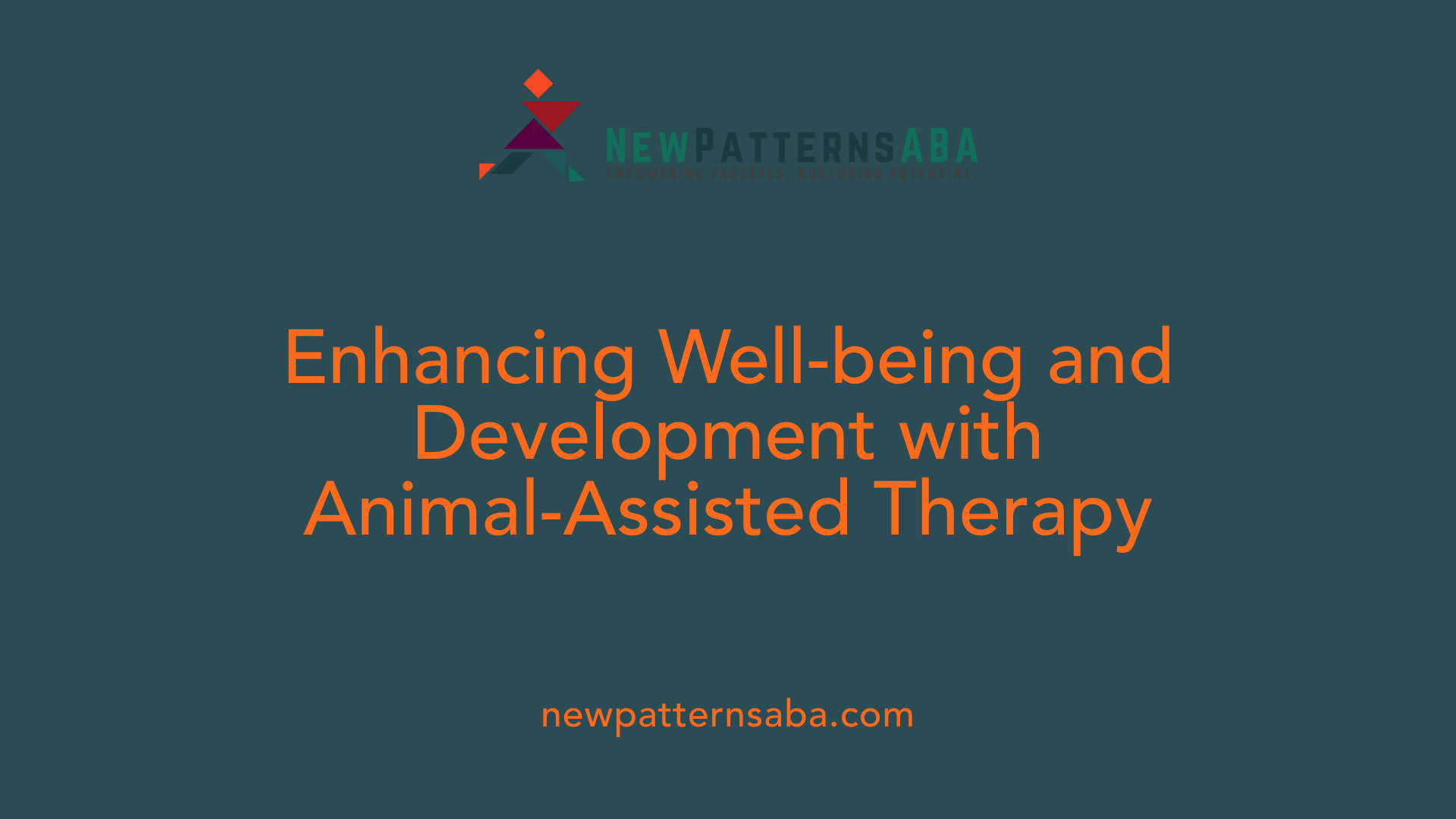 Enhancing Well-being and Development with Animal-Assisted Therapy
