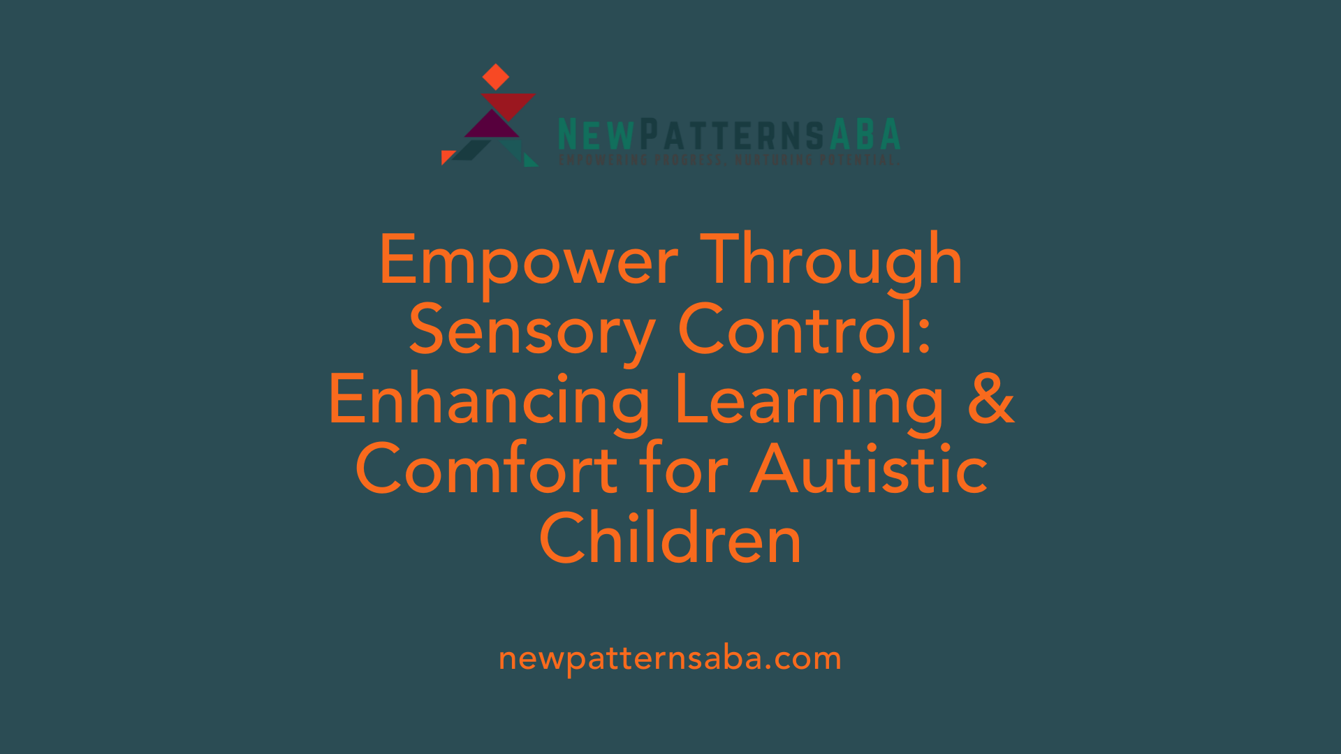 Empower Through Sensory Control: Enhancing Learning &amp; Comfort for Autistic Children