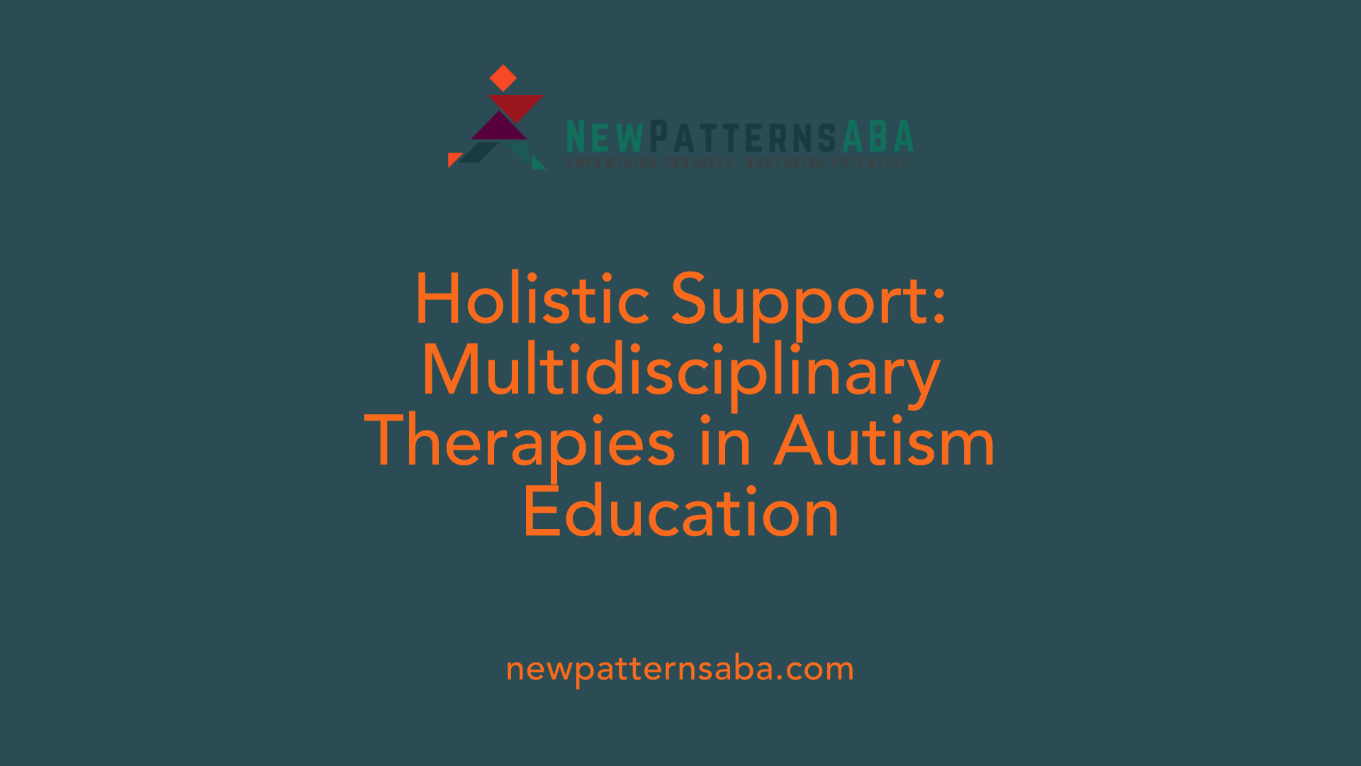 Holistic Support: Multidisciplinary Therapies in Autism Education