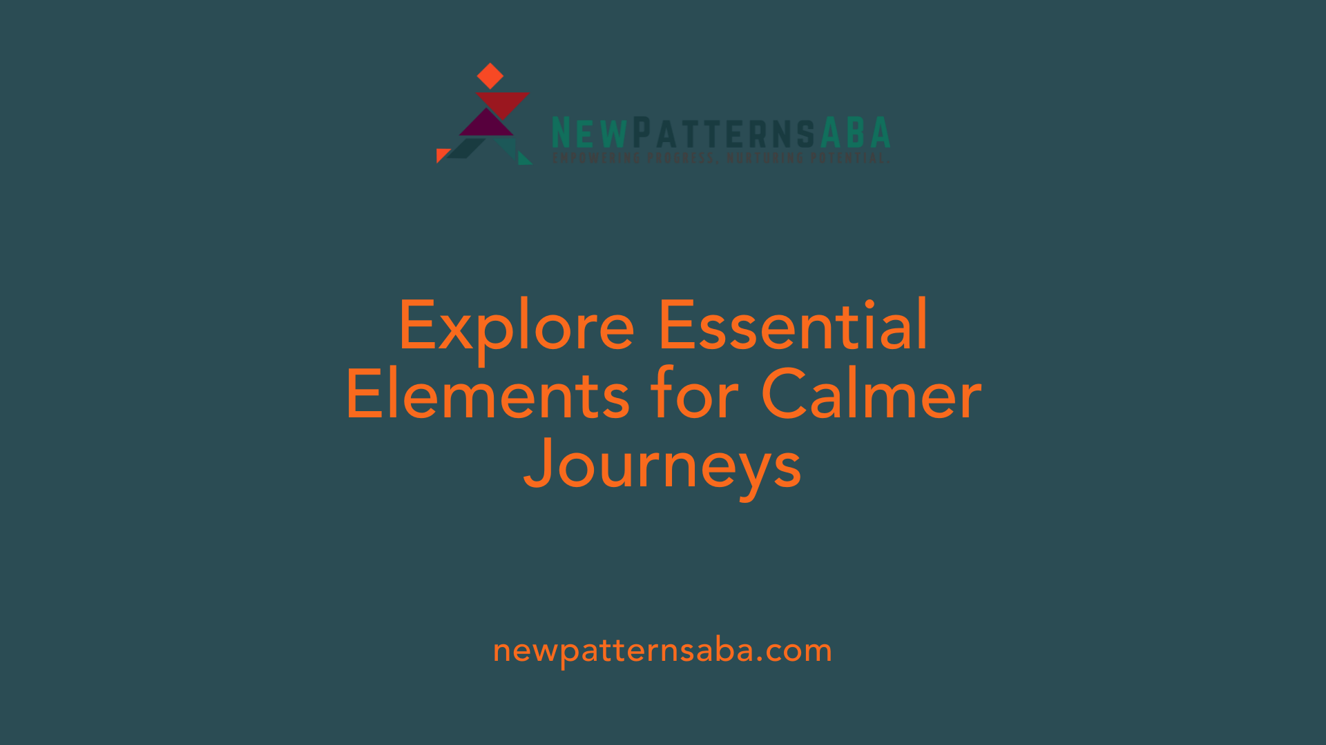 Explore Essential Elements for Calmer Journeys