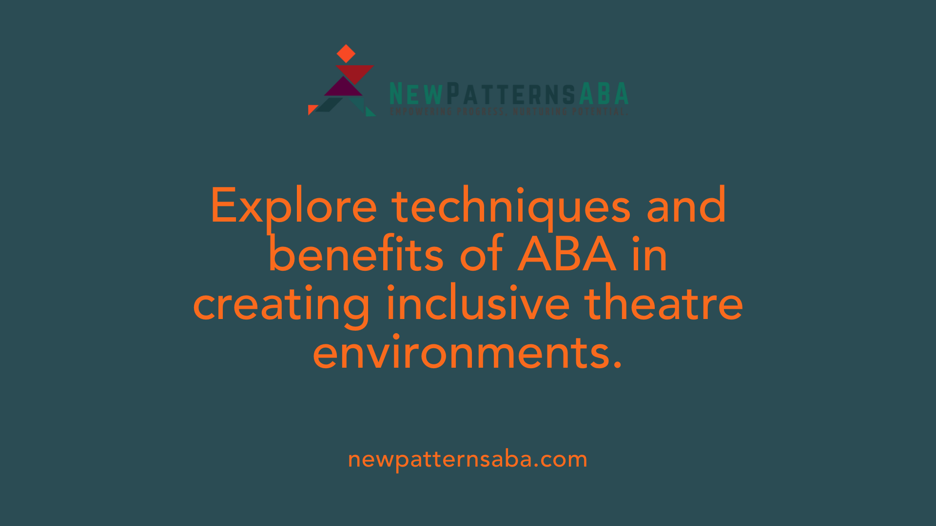 Explore techniques and benefits of ABA in creating inclusive theatre environments.