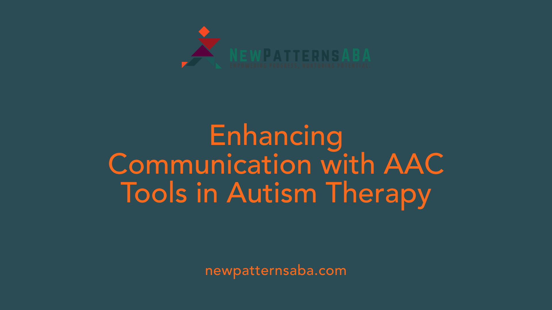 Enhancing Communication with AAC Tools in Autism Therapy