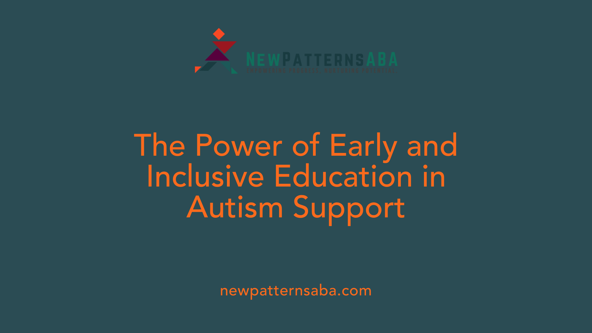 The Power of Early and Inclusive Education in Autism Support