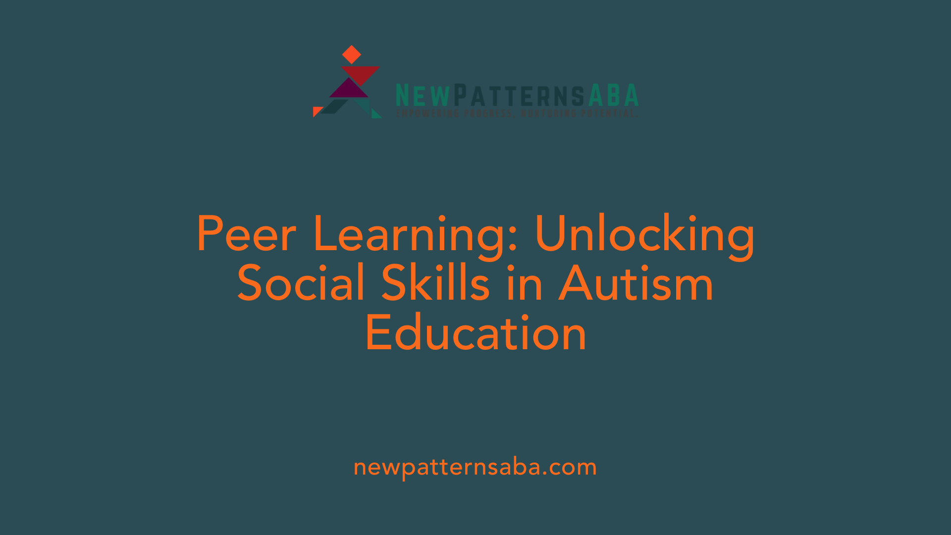 Peer Learning: Unlocking Social Skills in Autism Education