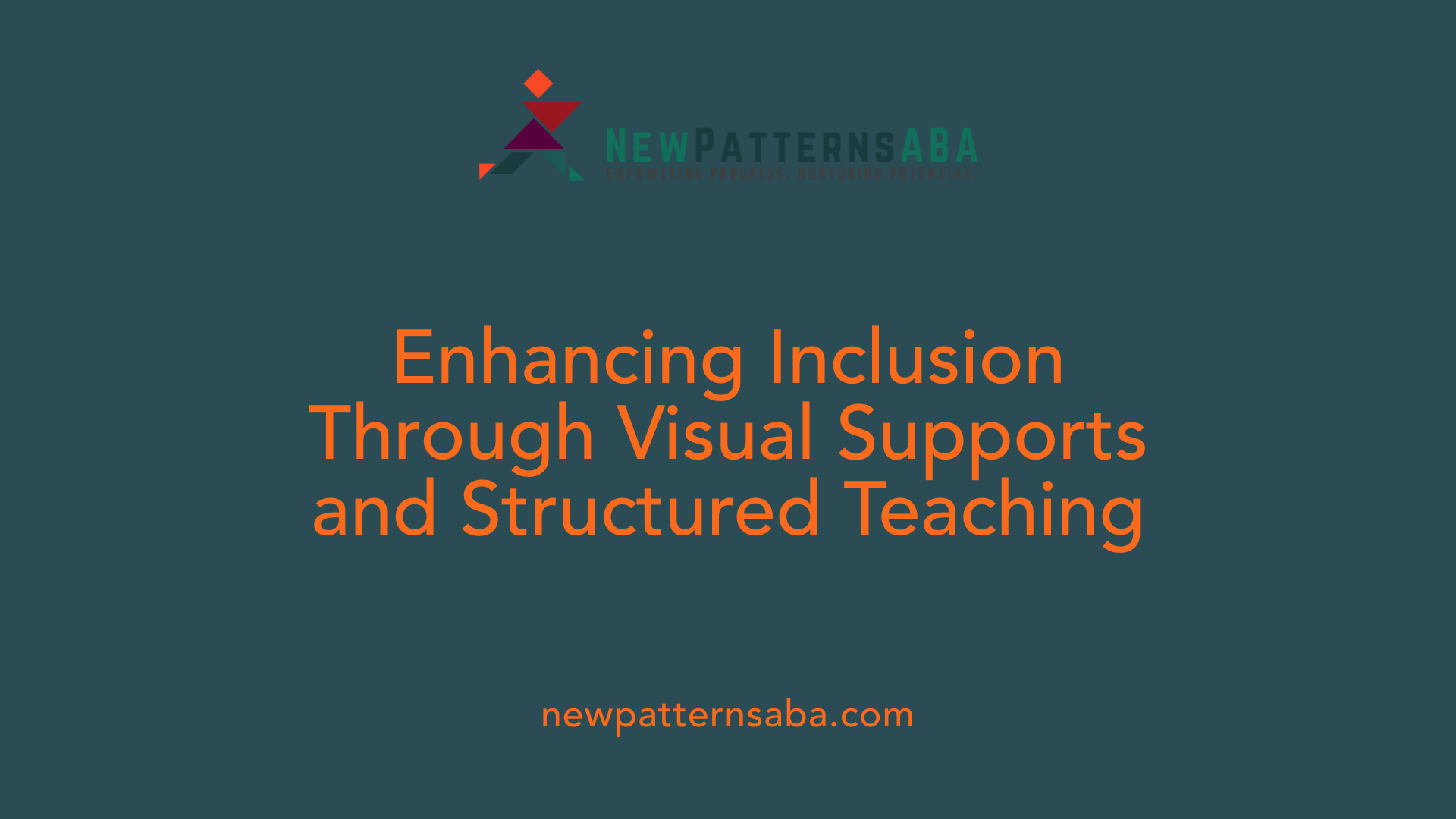 Enhancing Inclusion Through Visual Supports and Structured Teaching