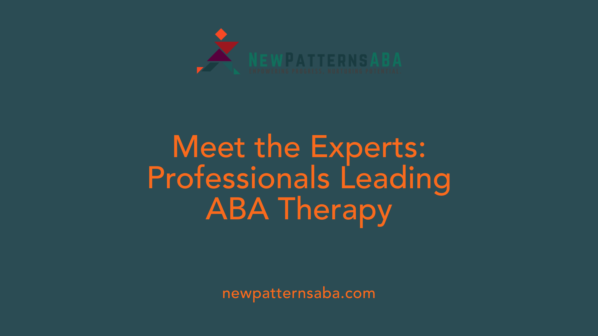 Meet the Experts: Professionals Leading ABA Therapy