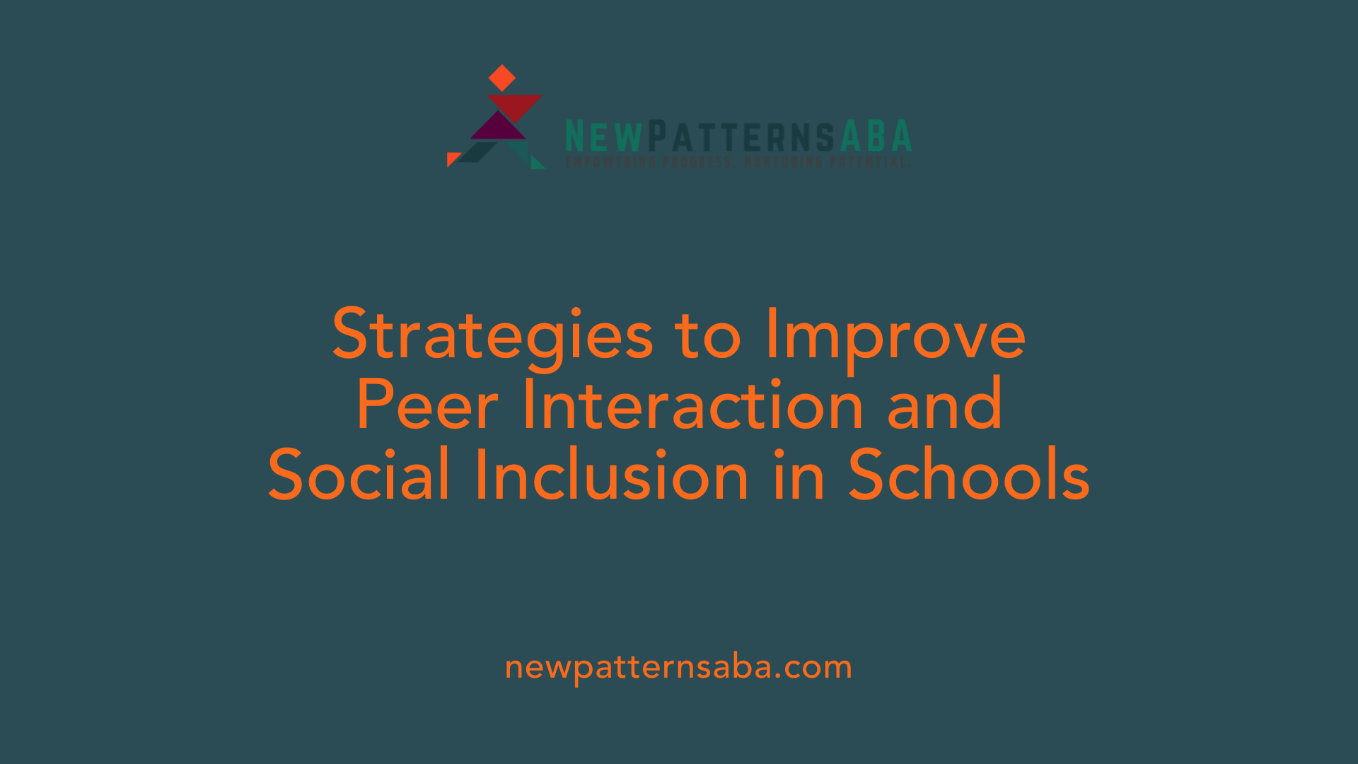 Strategies to Improve Peer Interaction and Social Inclusion in Schools
